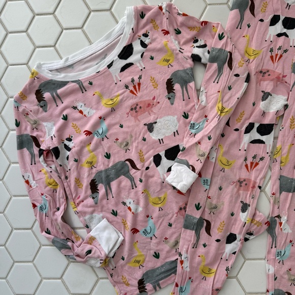 Farm pink little sleepies - Picture 2 of 6